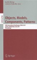 Objects, Models, Components, Patterns: 49th International Conference, TOOLS 2011, Zurich, Switzerland, June 28-30, 2011, Proceedings - Judith Bishop, Antonio Vallecillo