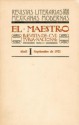 El Maestro; Revista de Cultura Nacional, I-III - Fondo de Cultura Economica