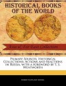 Actions and Reactions in Russia - Robert Scotland Liddell, T.S. Wentworth