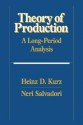 Theory of Production: A Long-Period Analysis - Heinz D. Kurz, Neri Salvadori