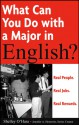 What Can You Do with a Major in English? - Shelley O'Hara