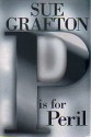 P Is For Peril (Hardcover - Large Print) - Sue Grafton