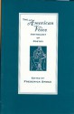 The American Voice: Anthology of Poetry - Frederick Smock