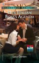 Her Italian Boss's Agenda - Lucy Gordon