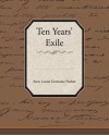 Ten Years' Exile (eBook) - Anne Louise Germaine Necker