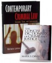 Contemporary Criminal Law by Lippman and The Concise Dictionary of Crime and Justice by Davis, Bundle - Matthew R. Lippman, Mark Davis