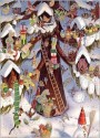 Trim the Tree Advent Calendar - Guiliano Lunelli, North-South Books