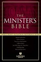 Holman Christian Standard Bible - HCSB - The Minister's Ultrathin Reference Bible: Bonded Leather - Black - Anonymous