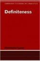 Definiteness - Christopher Lyons, J. Bresnan, S.R. Anderson