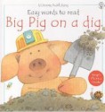 Big Pig on a Dig (Usborne Easy Words to Read) - Phil Roxbee Cox