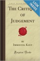 The Critique of Judgement - Immanuel Kant