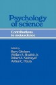 Psychology of Science: Contributions to Metascience - Barry Gholson, William R. Shadish Jr., Robert A. Neimeyer, Arthur C. Houts