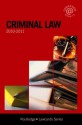 Criminal Lawcards 2010-2011 - Routledge