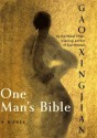 One Man's Bible - Gao Xingjian