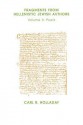 Fragments from Hellenistic Jewish Authors: Volume II, Poets - Carl R. Holladay