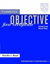 Objective: First Certificate Teacher's book - Annette Capel, Wendy Sharp