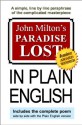 John Milton's Paradise Lost In Plain English - Joseph Lanzara, John Milton