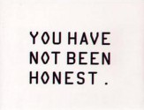 You Have Not Been Honest - Colin Ledwith, Polly Staple