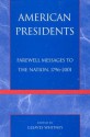 American Presidents: Farewell Messages to the Nation, 1796-2001 - Gleaves Whitney