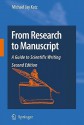 From Research to Manuscript: A Guide to Scientific Writing - Michael Jay Katz