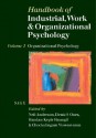 Handbook of Industrial, Work & Organizational Psychology: Volume 2: Organizational Psychology - Neil Anderson, Chockalingam Viswesvaran, Handan Sinangil, Deniz S. Ones