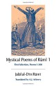 The Mystical Poems of Rumi 1 - Rumi, A.J. Arberry