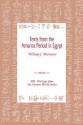 Texts from the Amarna Period in Egypt (Writings from the Ancient World. Society of Biblical Literat) - William J. Murnane