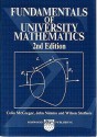 Fundamentals of University Mathematics - Colin M. McGregor, John Nimmo, Wilson Stothers