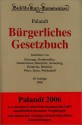 Bürgerliches Gesetzbuch - Otto Palandt