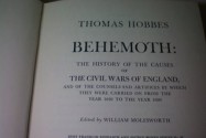 Behemoth: The History of the Causes of the Civil Wars of England - Thomas Hobbes, William Molesworth