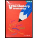 Vocabulary Workshop: Level G (Vocabulary Workshop) - Jerome Shostak