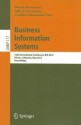 Business Information Systems: 15th International Conference, BIS 2012, Vilnius, Lithuania, May 21-23, 2012, Proceedings - Witold Abramowicz, Dalia Kriksciuniene, Virgilijus Sakalauskas