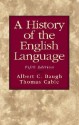 A History of the English Language - Albert C. Baugh, Thomas Cable