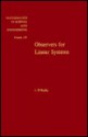 Observers For Linear Systems - John O'Reilly