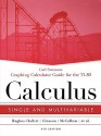 Calculus: Single and Multivariable--Graphing Calculator Guide for the TI-89 - Carl Swenson, Deborah Hughes-Hallett, Andrew M. Gleason, William G. McCallum