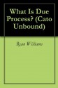 What Is Due Process? (Cato Unbound) - Jason Kuznicki, Lawrence Rosenthal, Ryan Williams, Gary Lawson, Timothy Sandefur