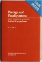 Parerga and Paralipomena: Short Philosophical Essays, Vol 1 - Arthur Schopenhauer, E.F.J. Payne