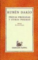 Prosas Profanas Y Otros Poemas - Rubén Darío