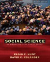 Social Science: An Introduction to the Study of Society - Elgin F. Hunt, David Colander