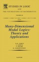 Many-Dimensional Modal Logics: Theory and Applications - Dov M. Gabbay, A. Kurucz, Frank Wolter, Michael Zakharyaschev