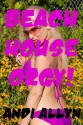 Beach House Orgy: A Reluctant Lesbian Sex and Double Team Sex Short - Andi Allyn