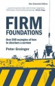 Firm Foundations: Over 200 Examples of How to Structure a Sermon - Peter Grainger