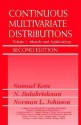 Continuous Multivariate Distributions, Models and Applications - Samuel Kotz, N. Balakrishnan, Norman Lloyd Johnson