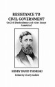 Resistance to Civil Government - Henry David Thoreau, Charly Gullett