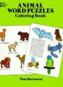 Animal Word Puzzles Coloring Book - Nina Barbaresi