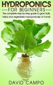 Hydroponics for Beginners: The complete step-by-step guide to grow fruits, herbs and vegetables hydroponically at home! (Hydroponic techniques, aquaponics, guide to hydroponics, home hydroponics) - David Campo