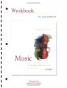 Workbook Music in Theory and Practice Vol 1 Plus Finale Software - Bruce Benward