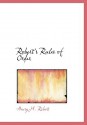 Robert's Rules of Order - Henry M. Robert