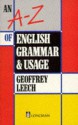 A-Z of English Grammar and Usage - Geoffrey N. Leech