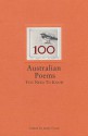 100 Australian Poems You Need To Know - Jamie Grant